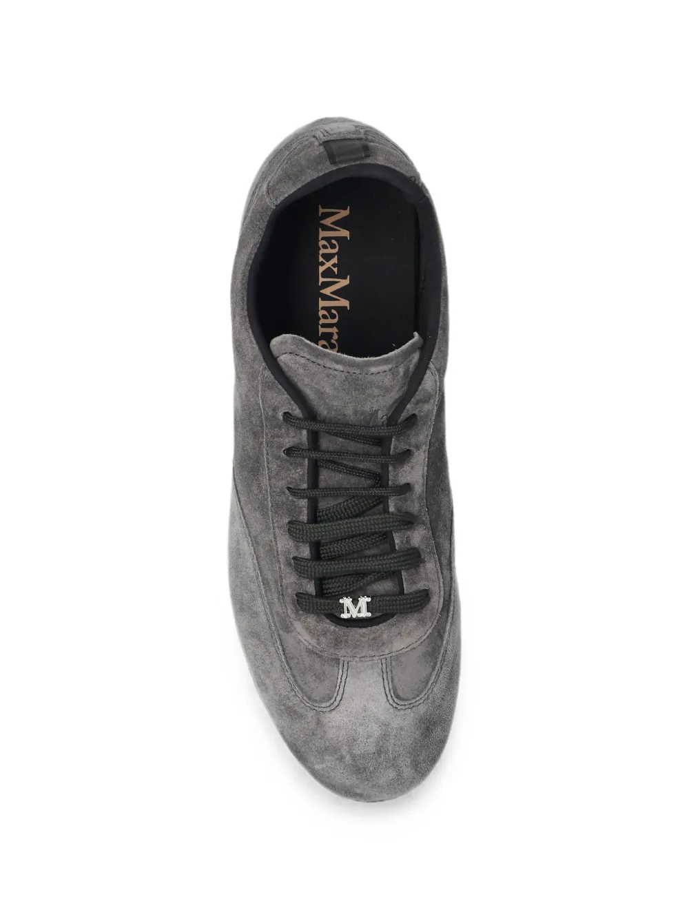Max Mara Stecca sneakers met logoplakkaat Grijs