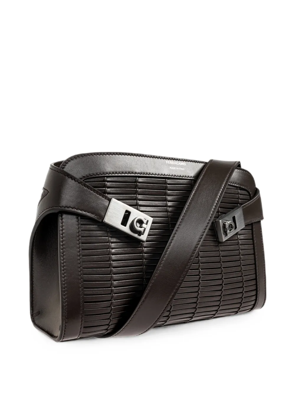 Ferragamo Hug crossbodytas Bruin
