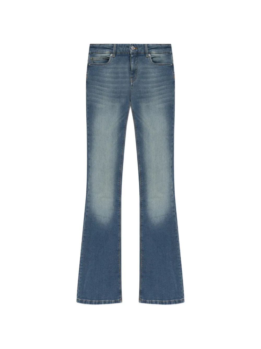 Zadig&Voltaire Eclipse whiskered-effect jeans - Blu