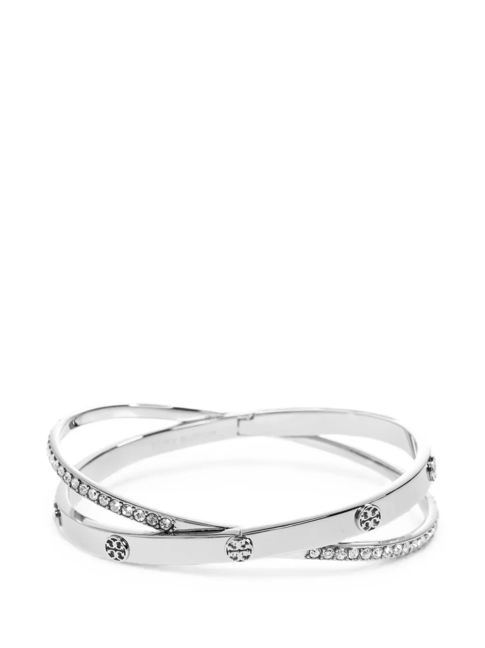 Tory Burch crystal-embellished bracelets - Argento