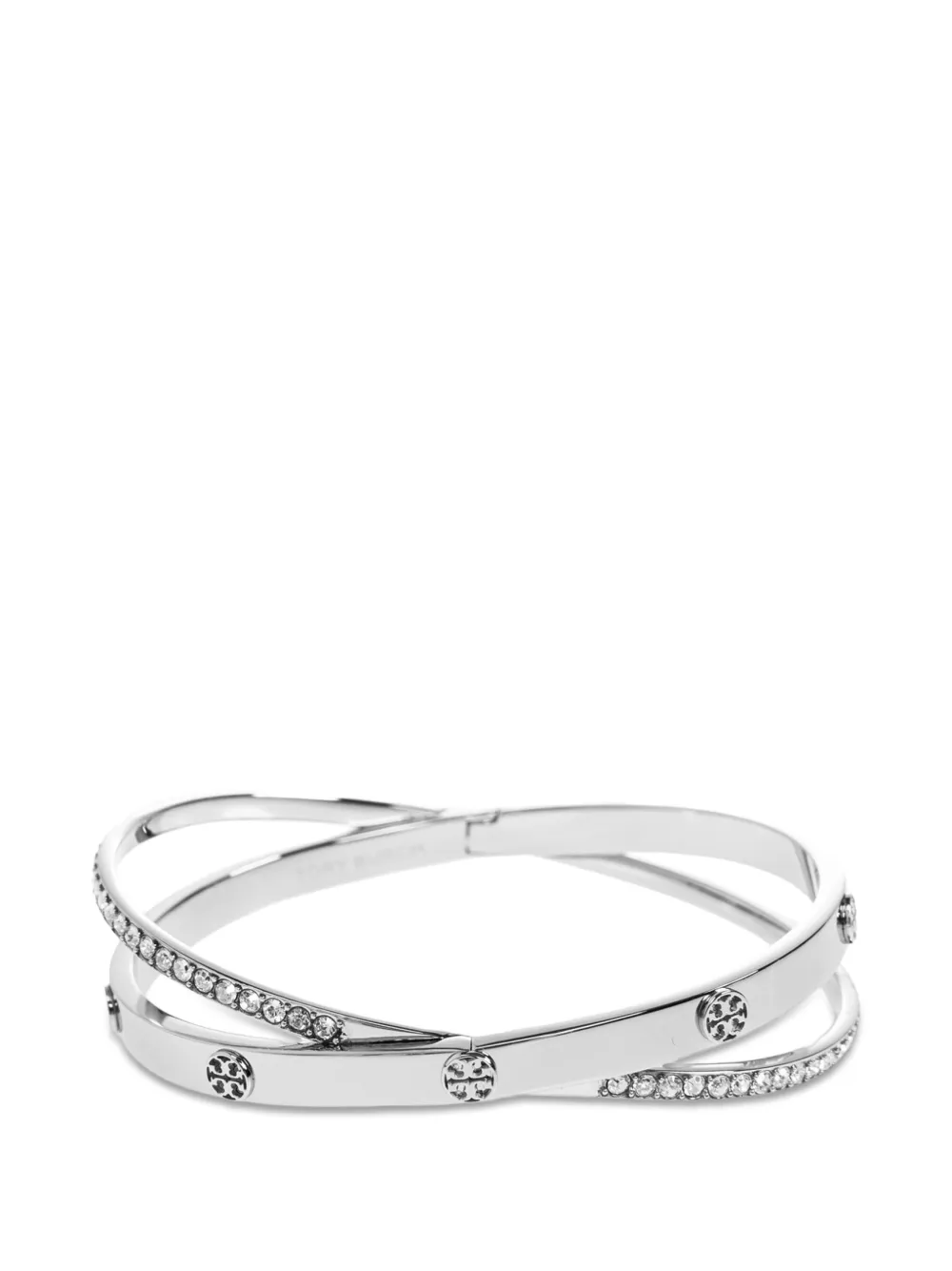 Tory Burch crystal-embellished bracelets - Argento