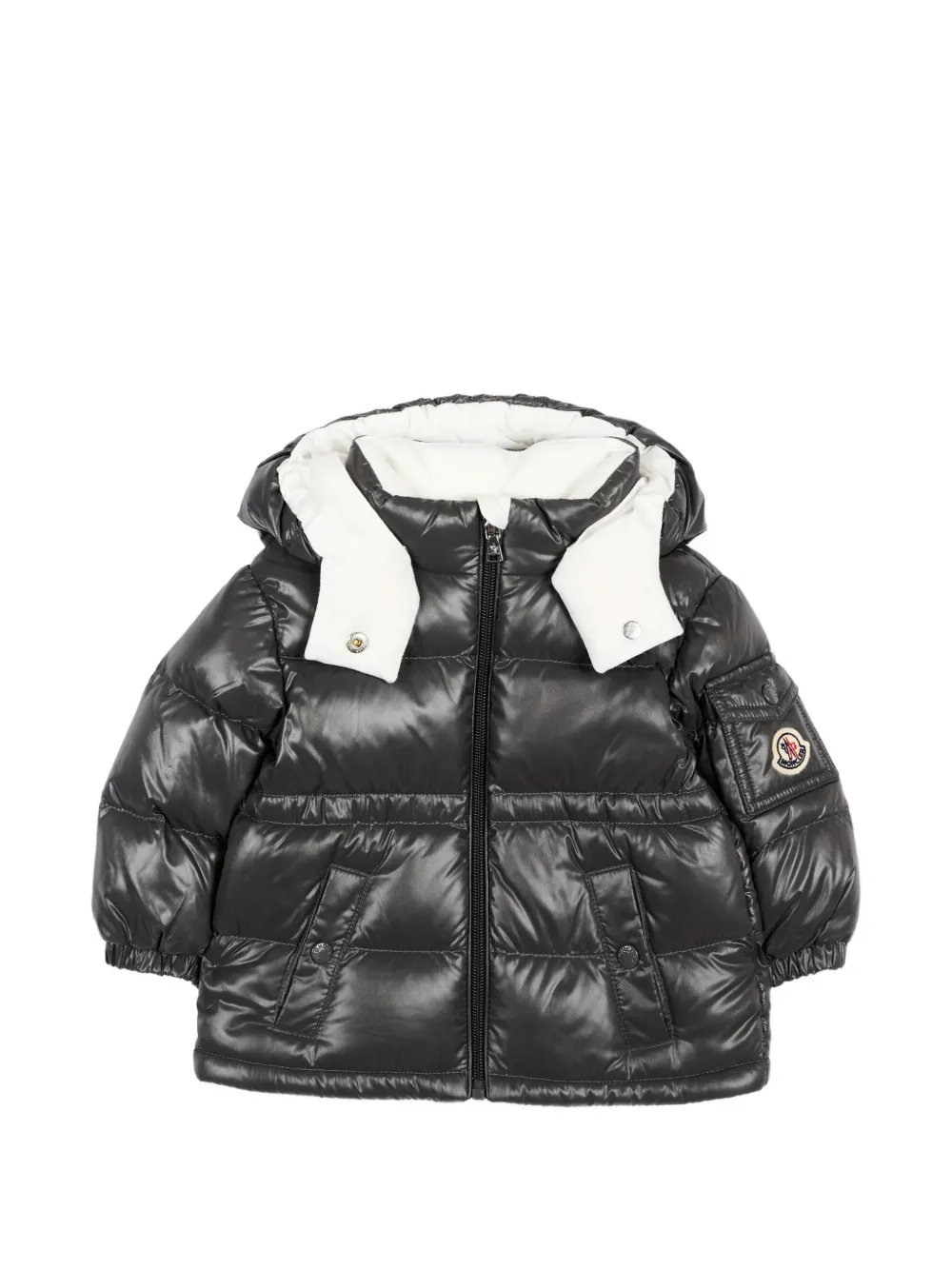 Moncler Enfant Gewatteerd jack Grijs