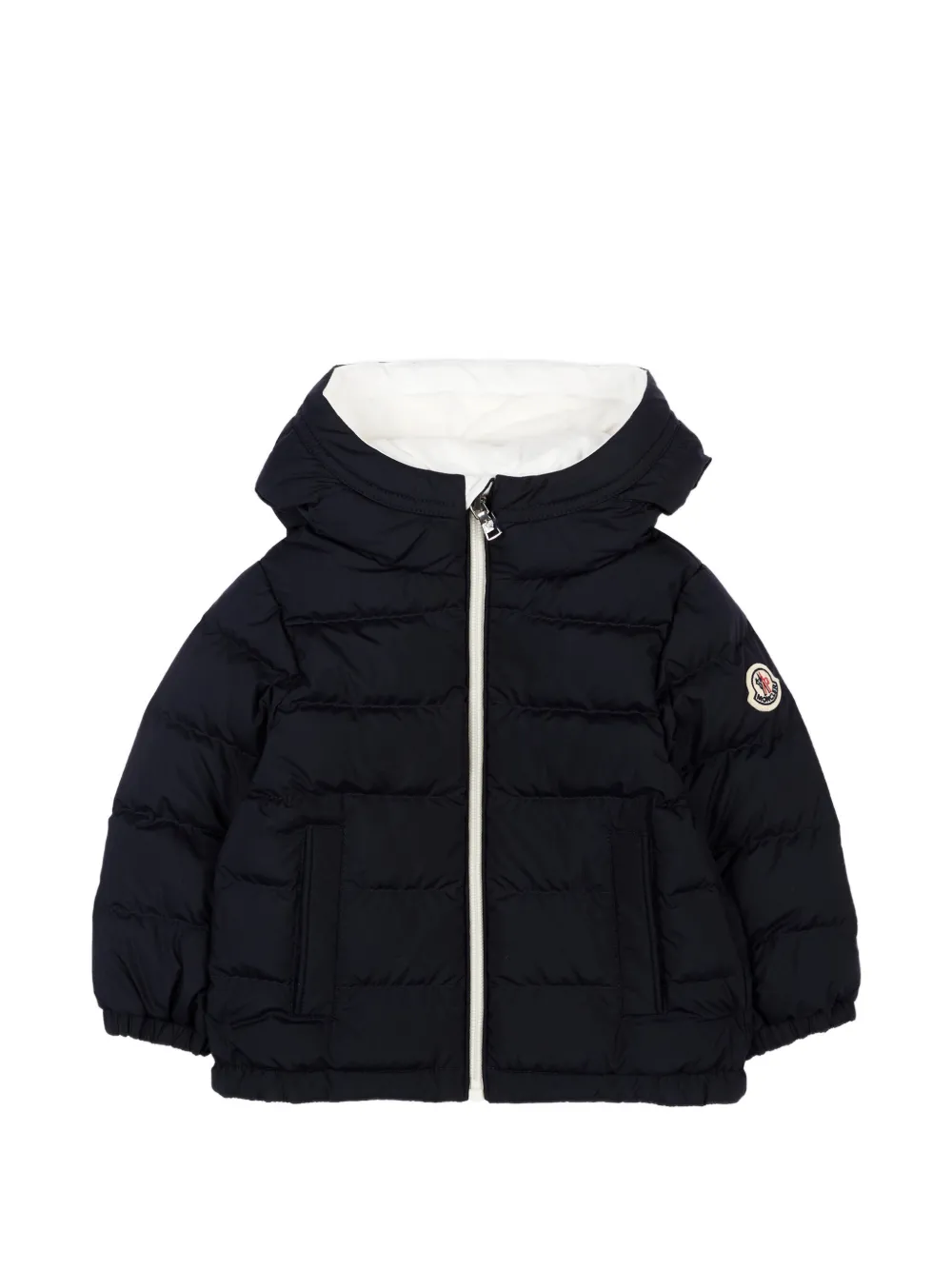 Moncler Enfant doudoune Brannock à capuche matelassée - Bleu Moncler Enfant doudoune Brannock à capuche matelassée - Bleu