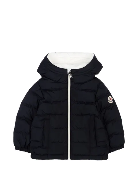 Moncler Enfant Brannock hooded quilted jacket