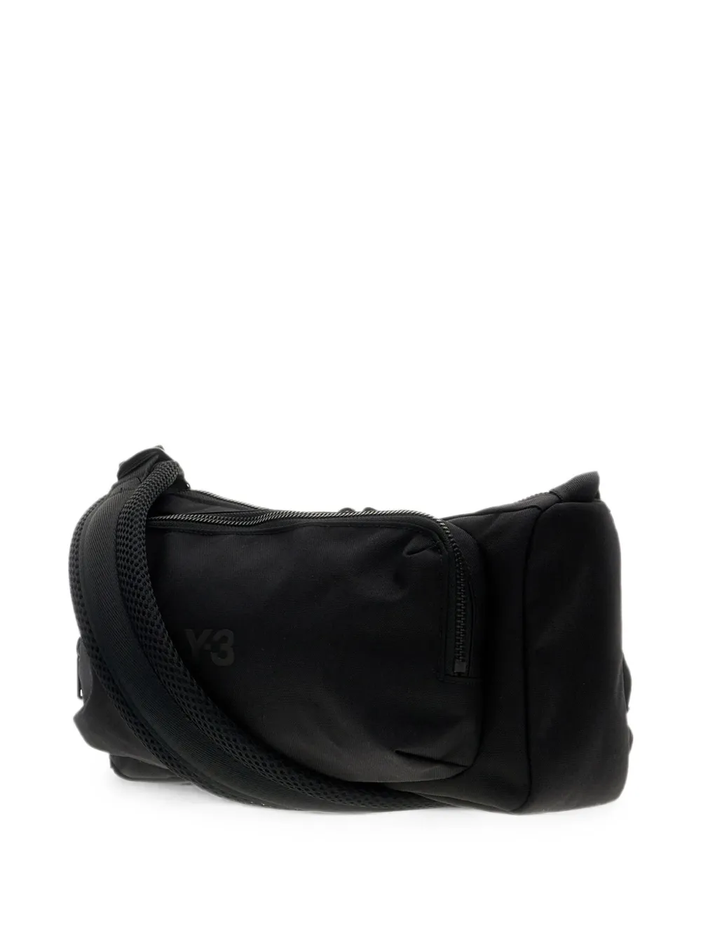 adidas logo-print shoulder bag Zwart