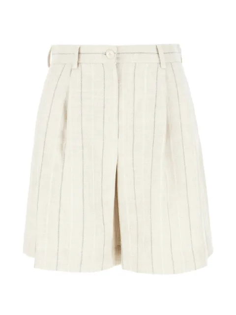 Antonelli pinstripe-pattern pleated shorts