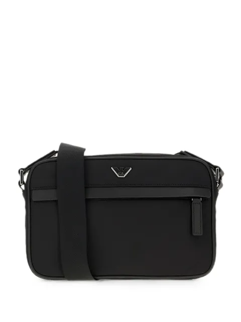 Emporio Armani logo-plaque shoulder bag