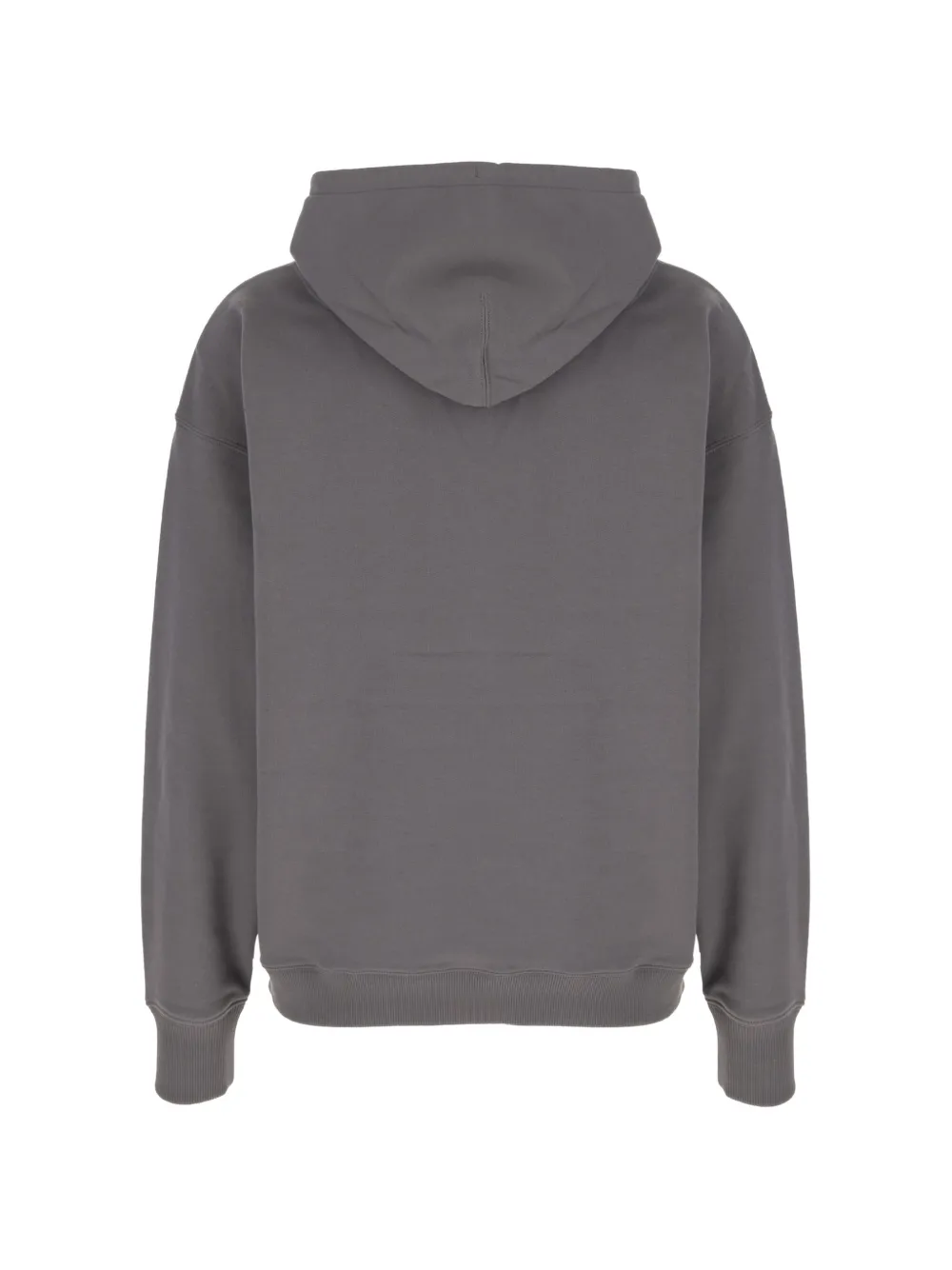 adidas logo-print cashmere hoodie Grijs