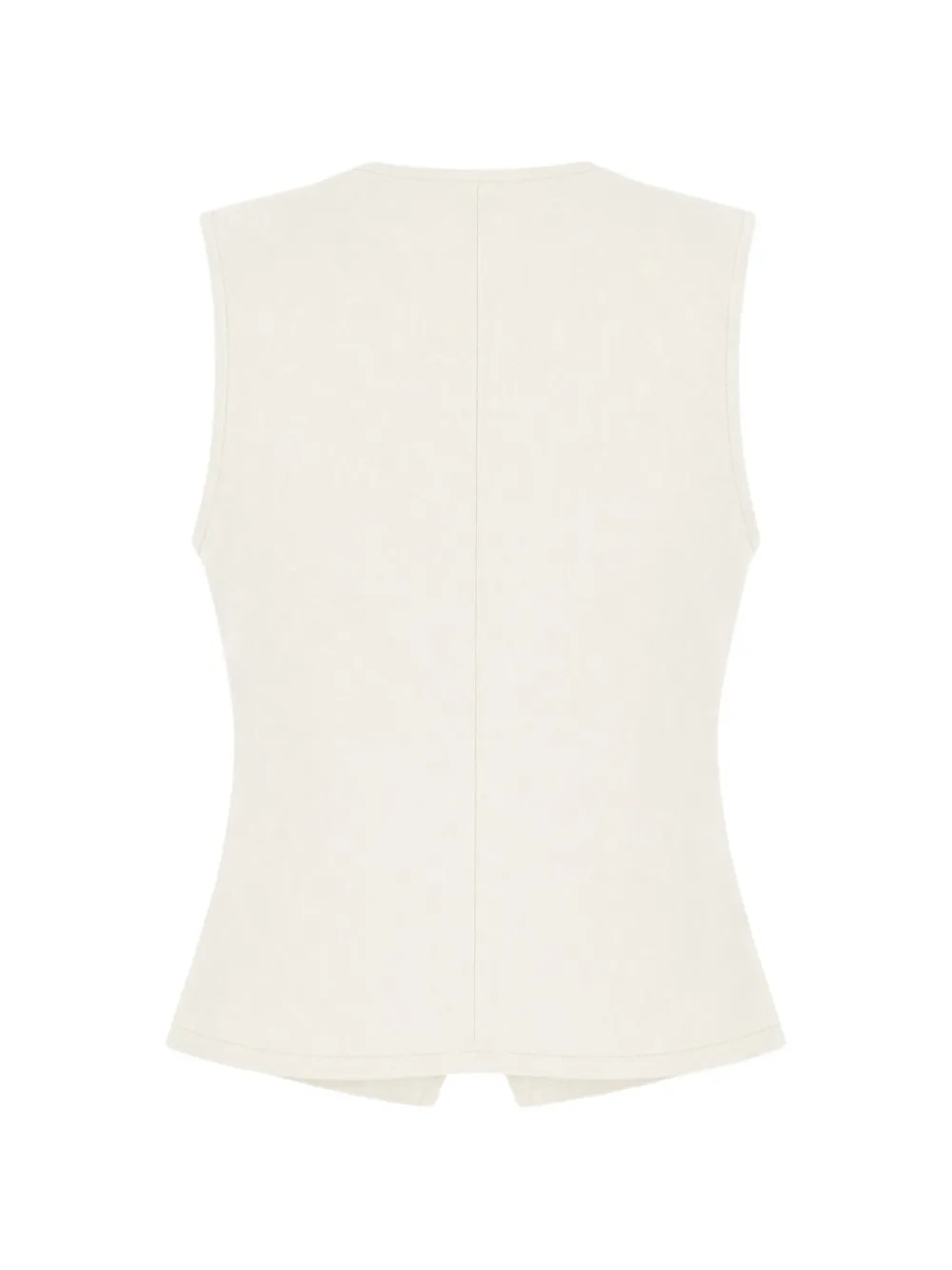 7 For All Mankind Gilet met knopen Beige