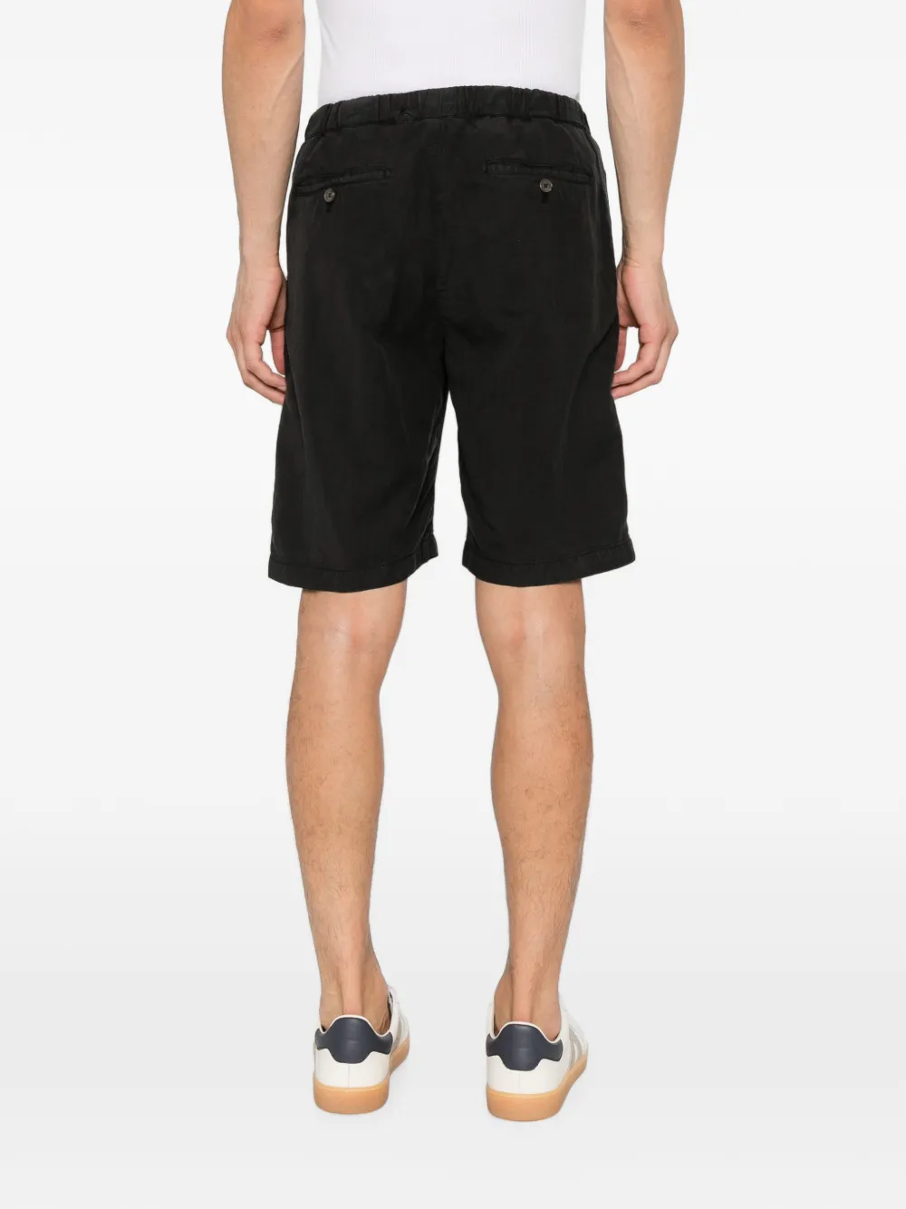 Myths Shorts met riem Zwart