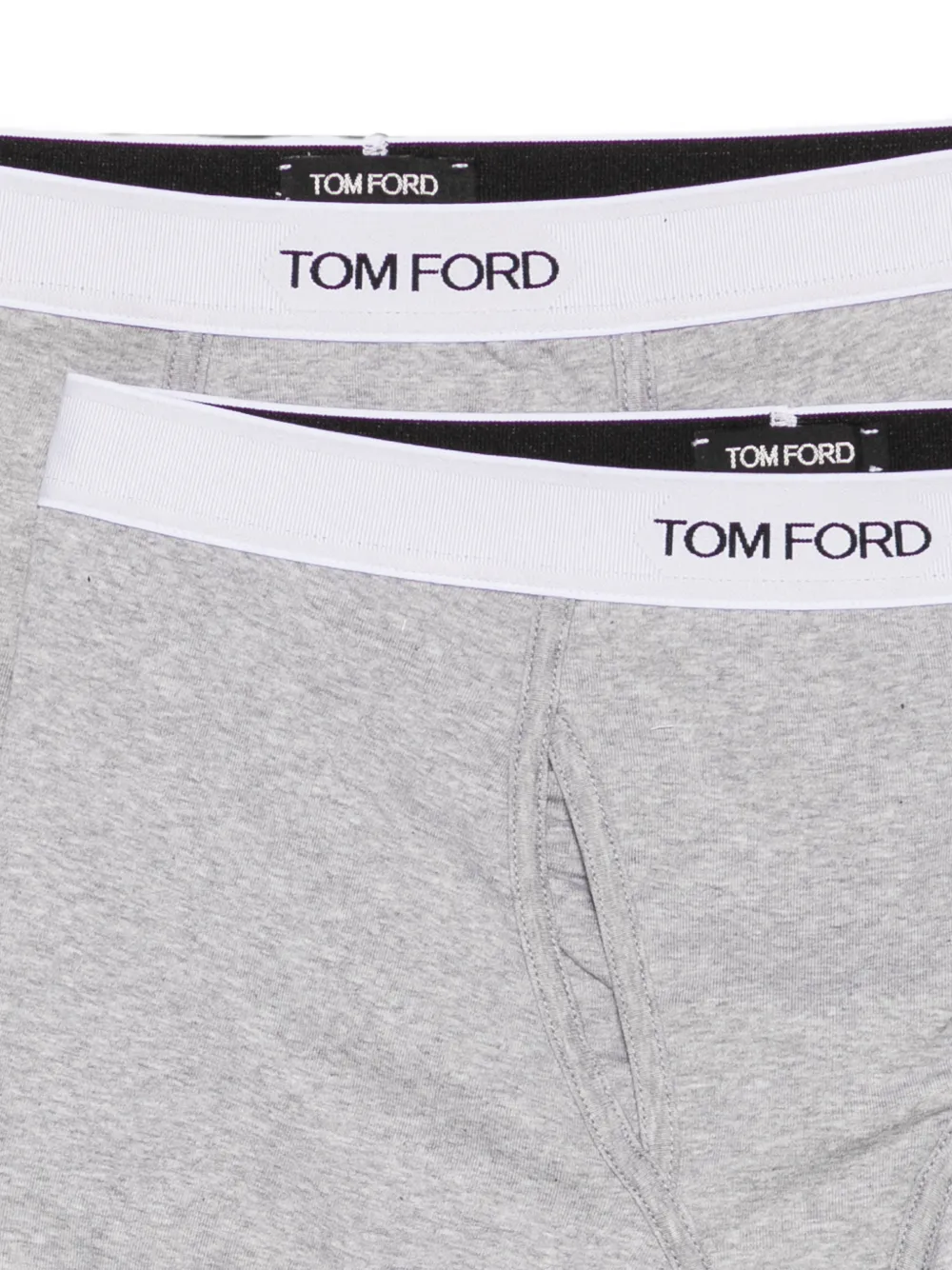 TOM FORD logo-waistband boxer Grijs