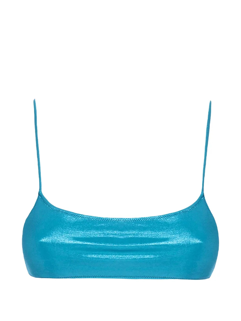 MC2 Saint Barth Sadie bikini verfraaid met pailletten Groen