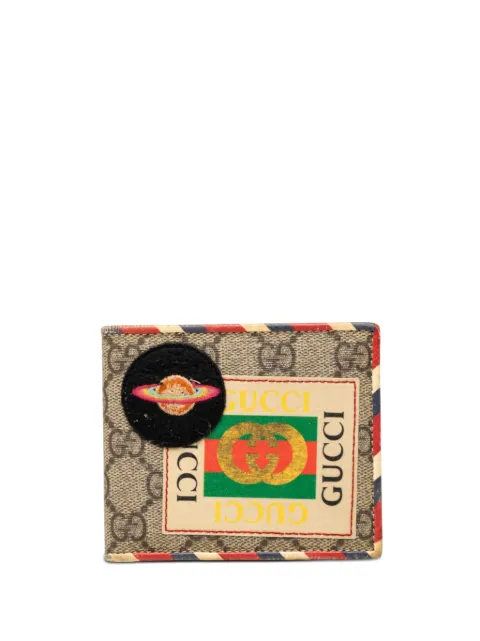 Gucci Pre-Owned cartera GG Supreme pequeña plegable 2000-2015