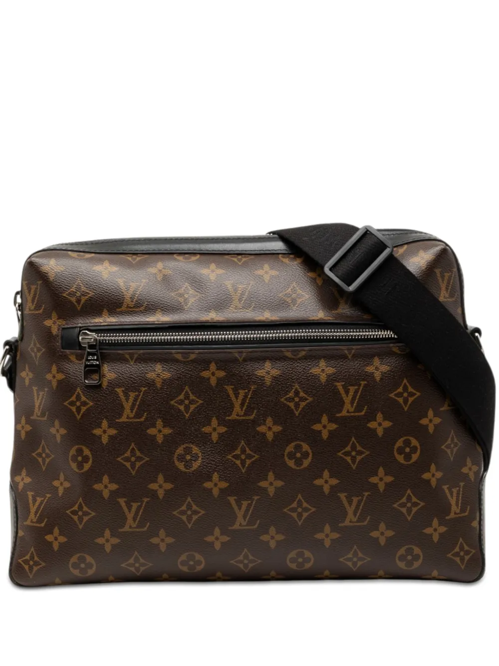 Louis Vuitton Pre-Owned 2012 Monogram Macassar Torres Messenger Bag crossbody bag - Marrone