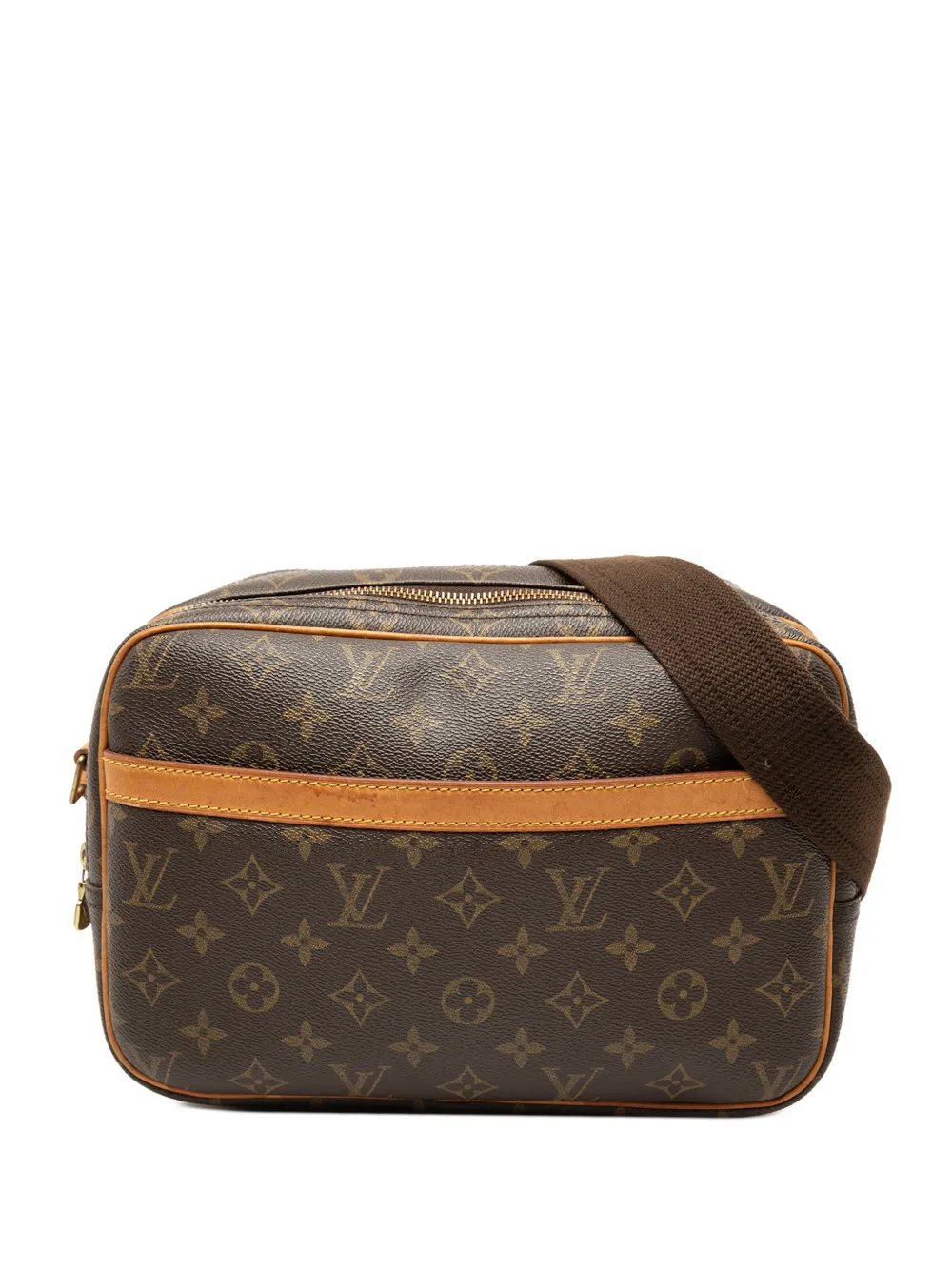 Louis Vuitton Pre-Owned 2003 Monogram Reporter PM crossbody bag - Marrone