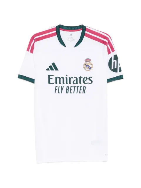adidas Real Madrid logo-patch T-shirt