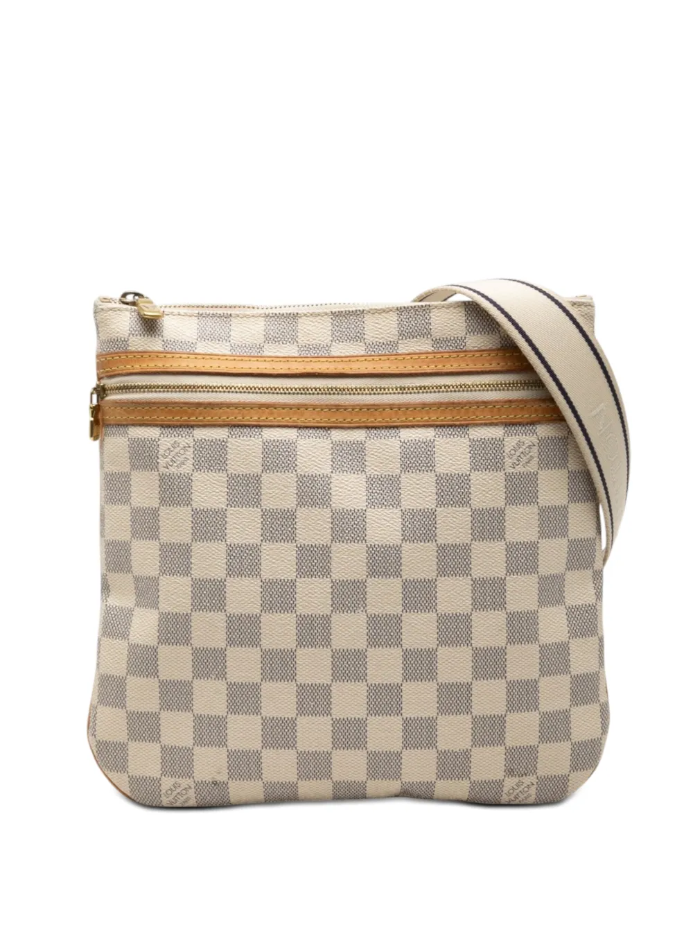 Louis Vuitton Pre-Owned 2007 Damier Azur Bosphore Pochette Umhängetasche - Weiß