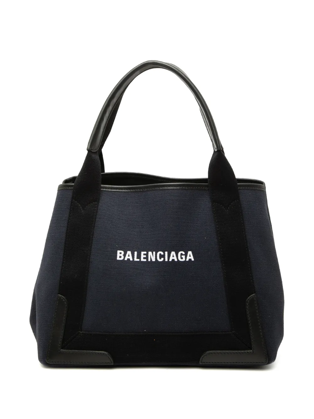 Balenciaga Pre-Owned 2006 Canvas Navy Cabas S tote bag - Blu