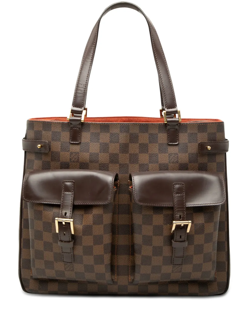 Louis Vuitton Pre-Owned 2005 Damier Ebene Uzes tote bag - Marrone