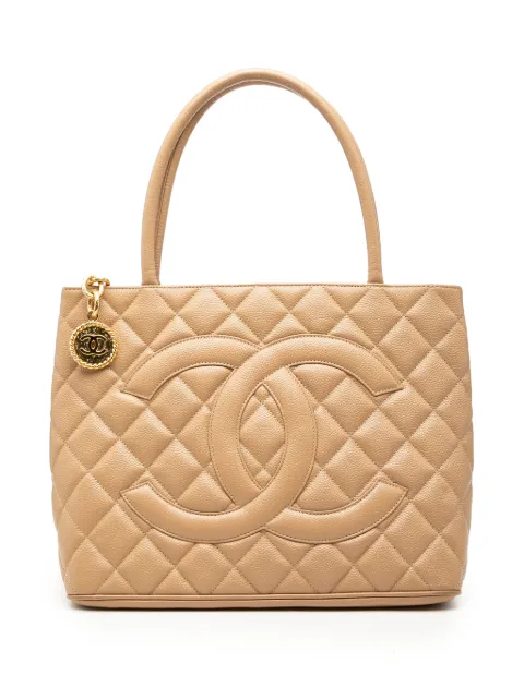 CHANEL Pre-Owned 2002-2003 Caviar Medallion tote bag