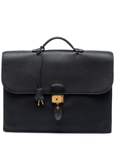 Hermès Pre-Owned 2003 Togo Sac a Depeches 41 business bag