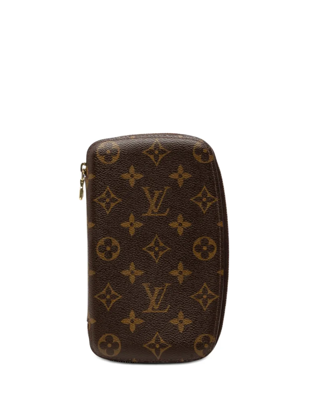Louis Vuitton Pre-Owned 2001 Monogram Geode Organizer Zippy Portemonnaie - Braun
