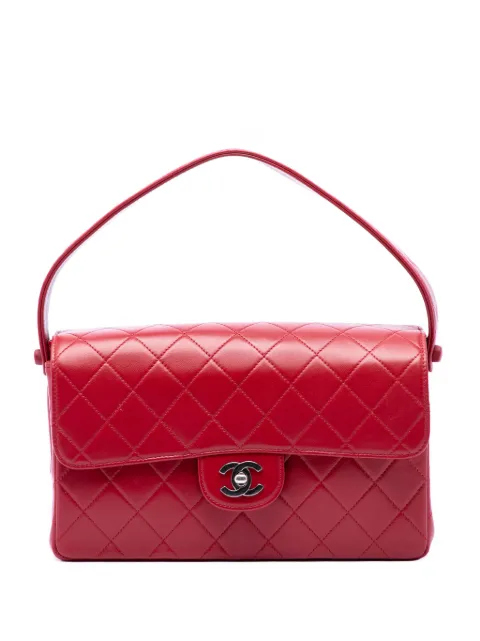 CHANEL Pre-Owned 1994-1996 Medium Quilted Lambskin Top Handle Bag handbag