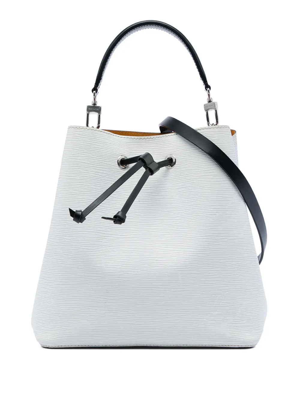 Louis Vuitton Pre-Owned 2018 Epi NeoNoe MM bucket bag - Bianco
