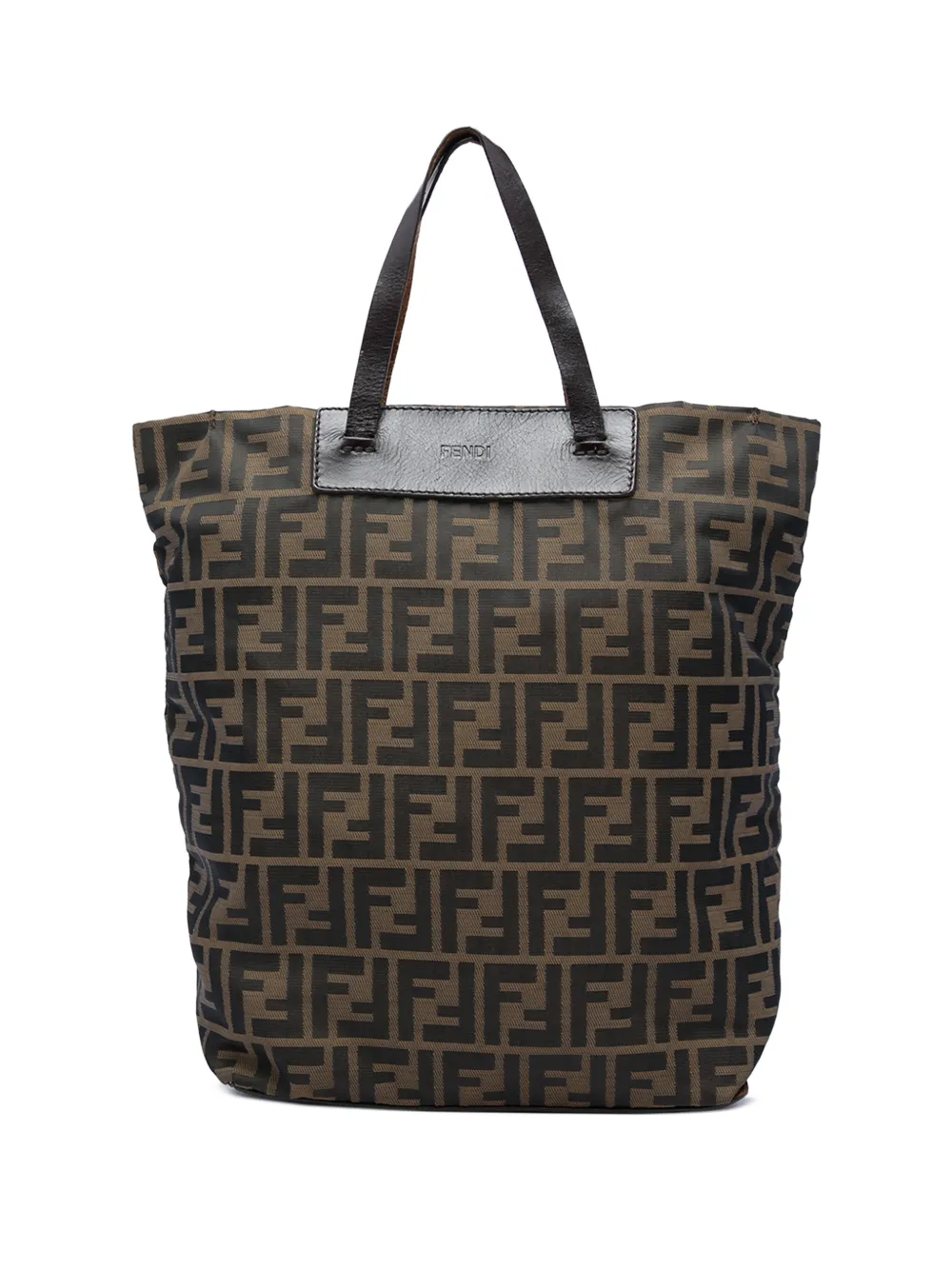 Fendi Pre-Owned 2000-2010 Zucca Canvas tote bag - Marrone