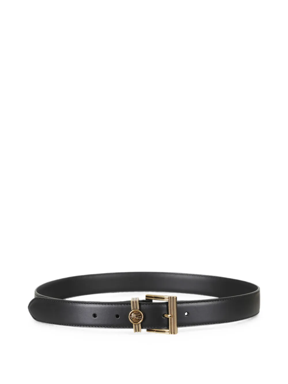 ETRO Pegasus buckle leather belt - Schwarz