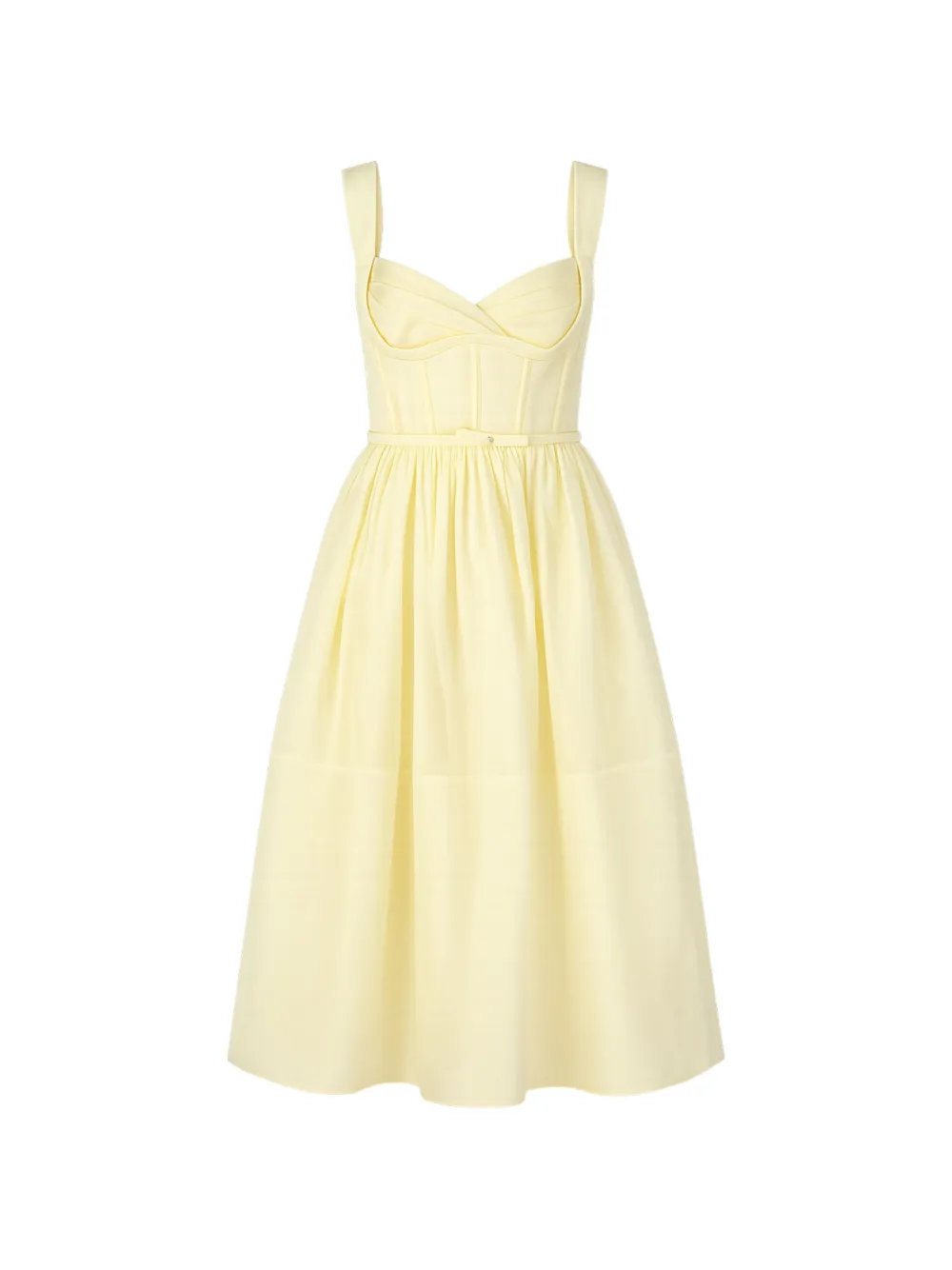 ZIMMERMANN Picnic bow-detail dress - Giallo