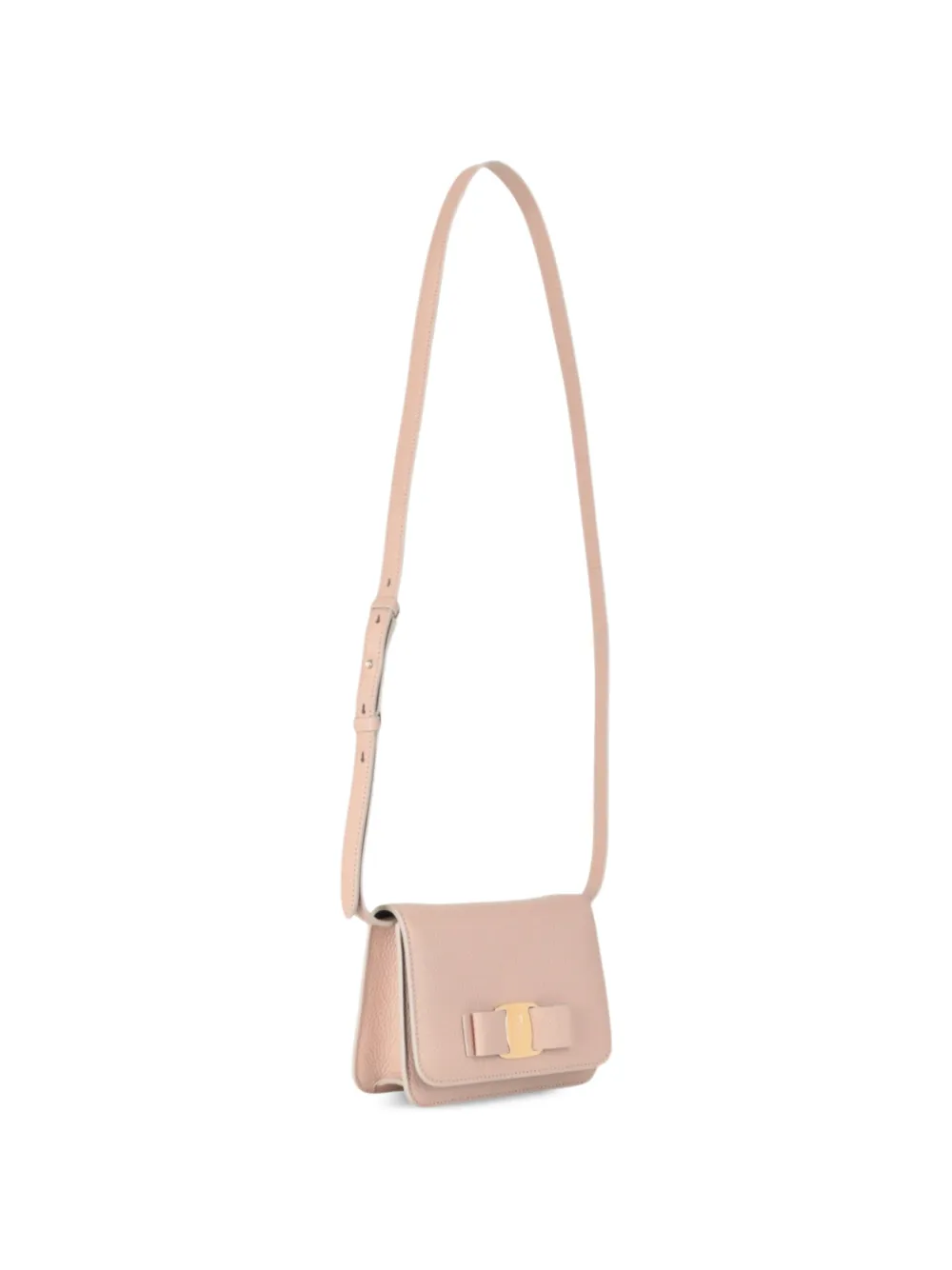Ferragamo Vara Bow crossbodytas Roze