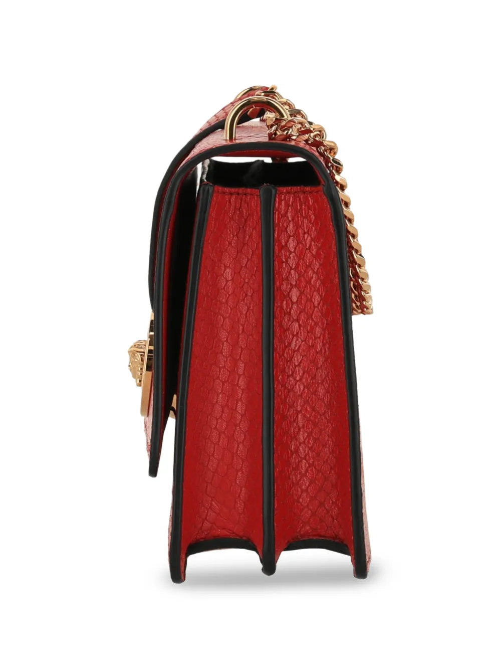 Versace La Medusa crossbodytas met slangen-reliëf Rood