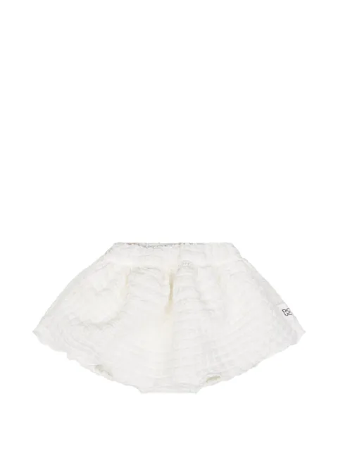 Douuod Kids falda acampanada texturizada