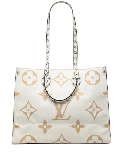 Louis Vuitton Pre-Owned 2019 Monogram Reverse Giant OnTheGo GM tote bag