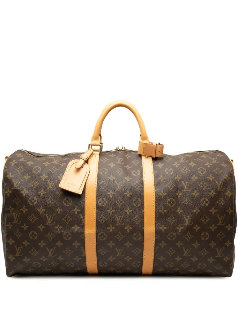Louis Vuitton Pre-Owned 1998 Monogram Keepall Bandouliere 55 travel bag