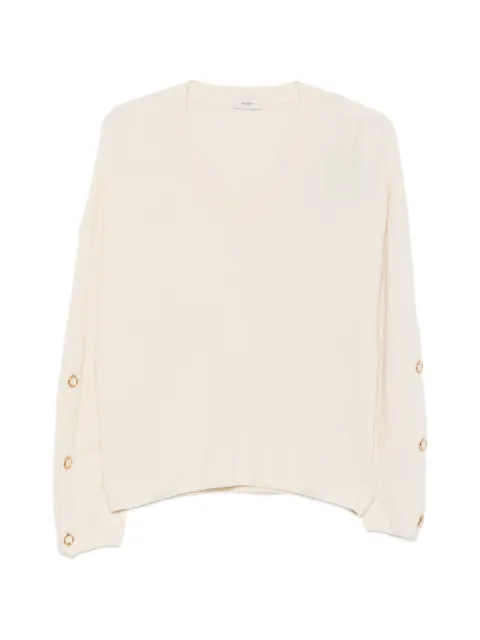 Agnona long-sleeve V-neck sweater