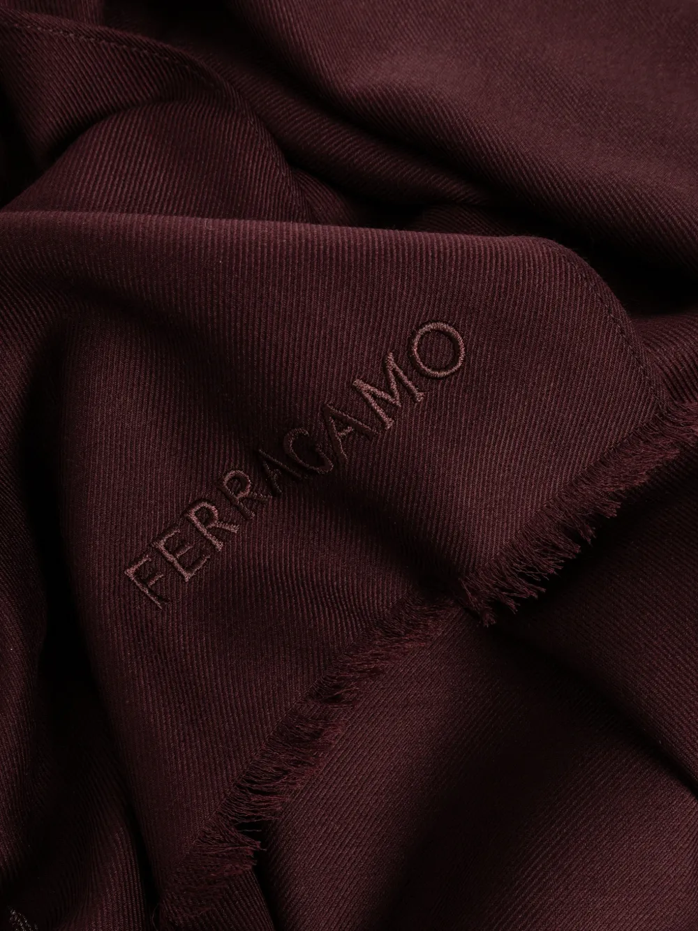 Ferragamo Kasjmier sjaal Rood