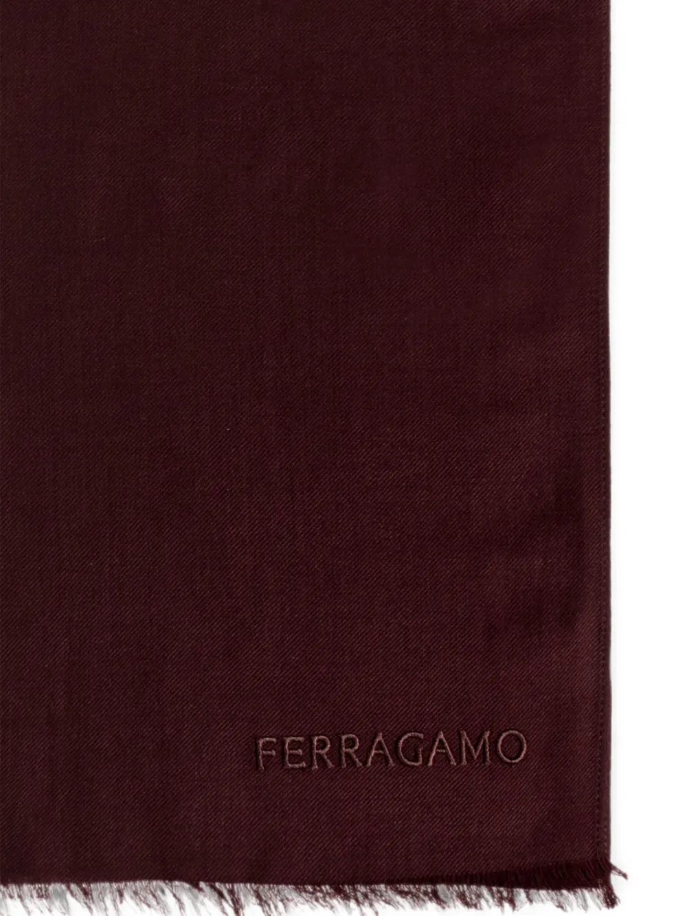 Ferragamo Kasjmier sjaal Rood