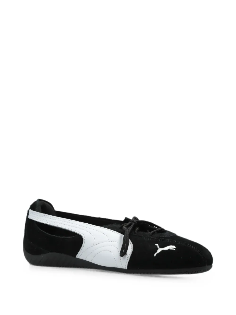 PUMA Speedcat leather ballet flats Zwart
