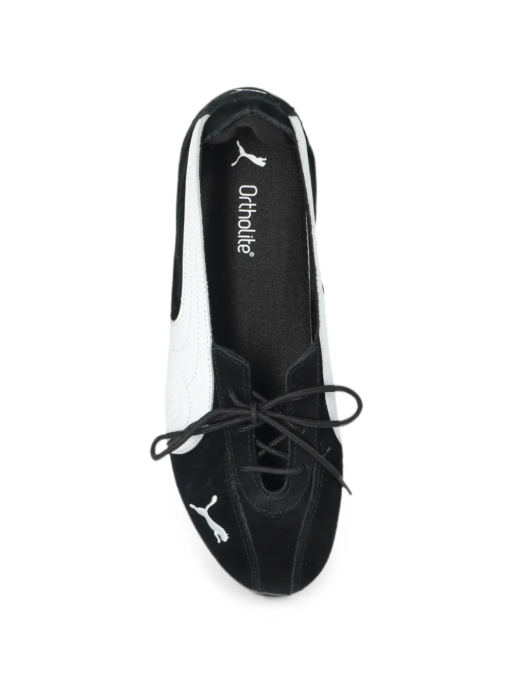 PUMA Speedcat leather ballet flats Zwart