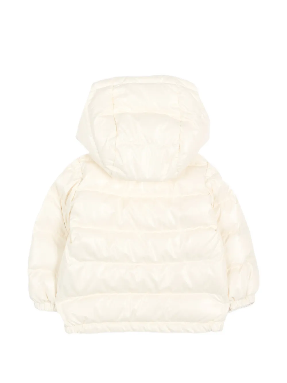 Moncler Enfant Icarus gewatteerd jack met capuchon Beige