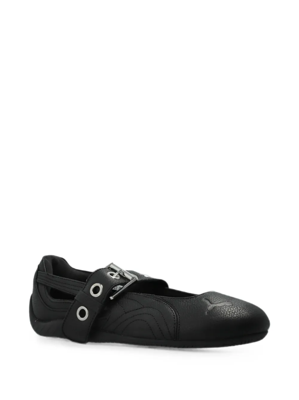 PUMA Speedcat ballerina's met gespbandje Zwart