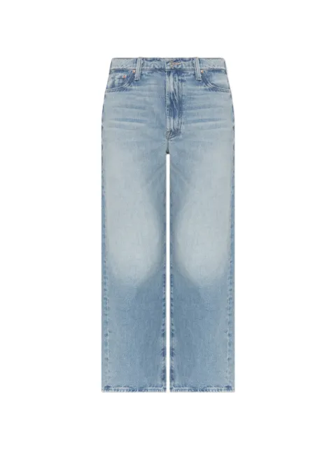 MOTHER The Dodger Flood faded-effect wide-leg jeans