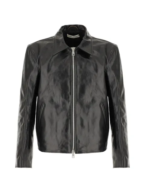 OUR LEGACY zip-up leather jacket
