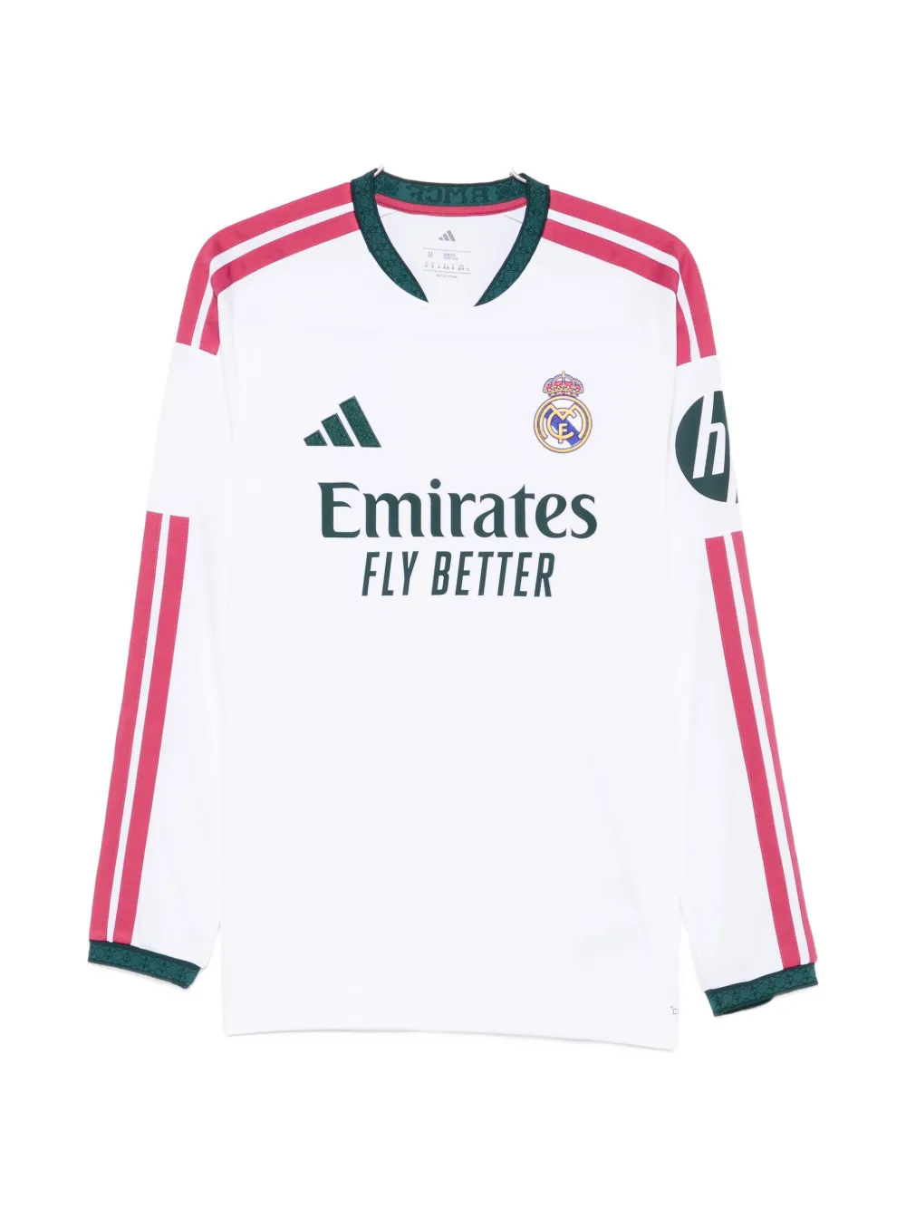 adidas Real Madrid long-sleeve T-shirt Wit