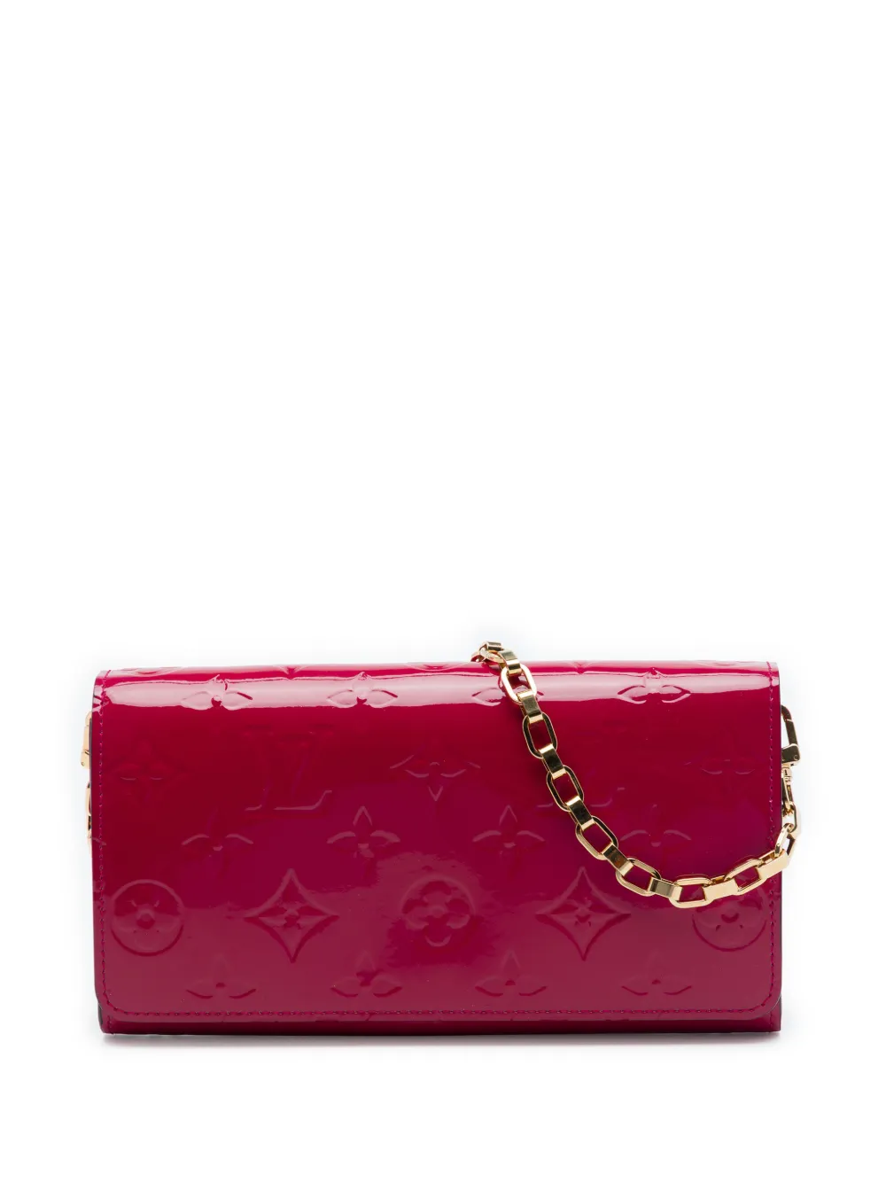 Louis Vuitton Pre-Owned 2013 Monogram Vernis Chain Wallet shoulder bag - Rosa