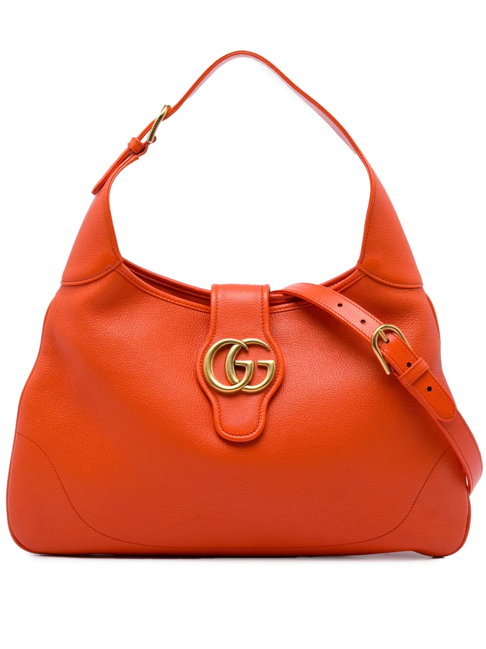 Gucci Pre-Owned 2016-2026 Medium Calfskin Aphrodite crossbody bag - Arancione