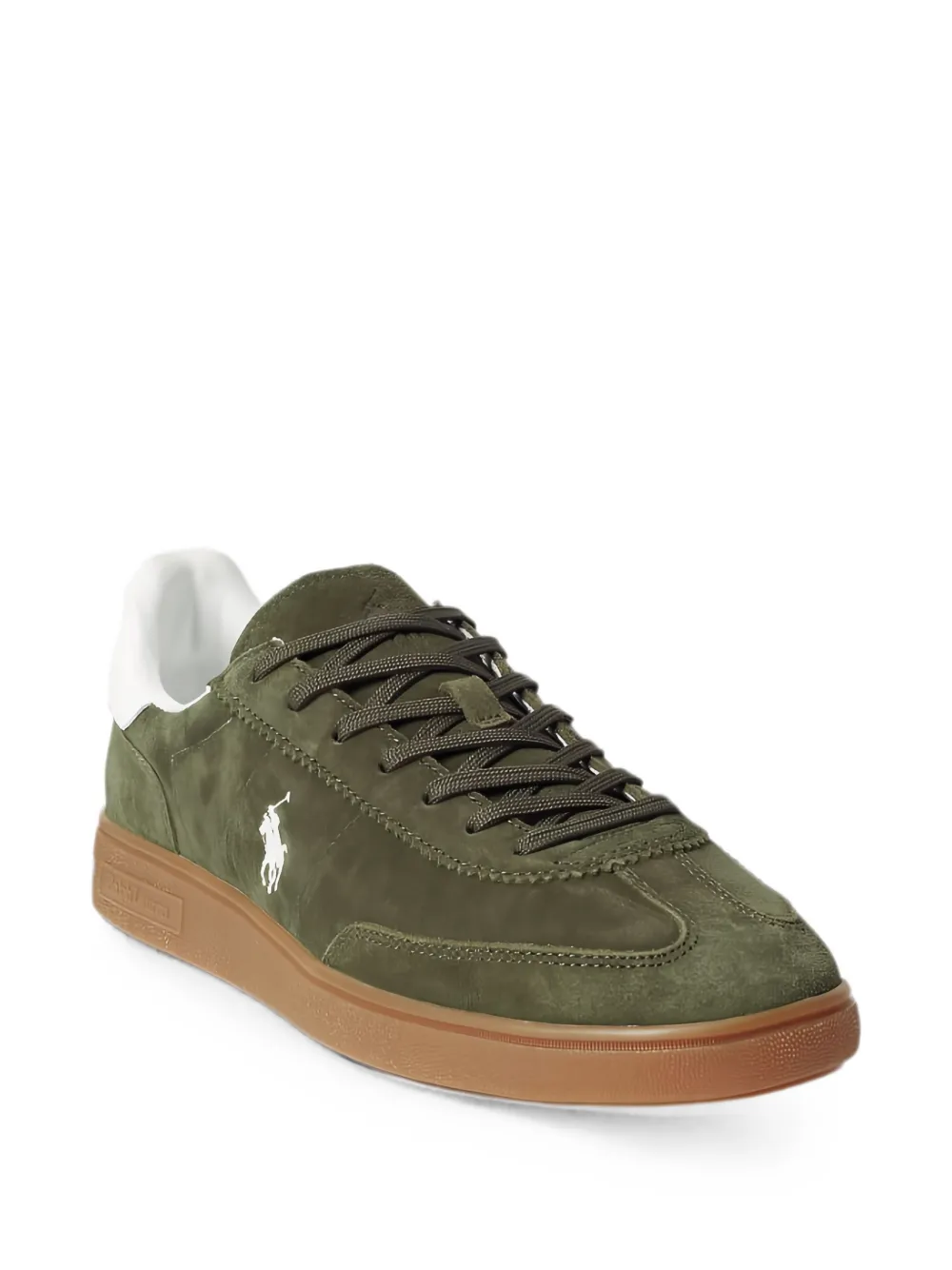 Polo Ralph Lauren Bedford sneakers met borduurwerk Groen