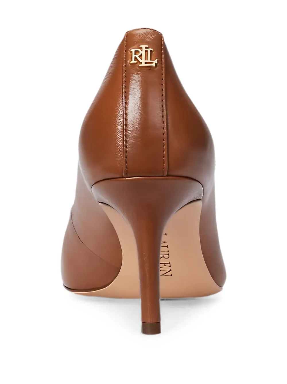 Lauren Ralph Lauren Lanette pumps met puntige neus Bruin